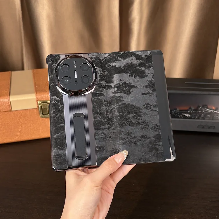 适用华为matex6手机壳新款折叠屏秒变保时捷华为x5全包防摔个性x3