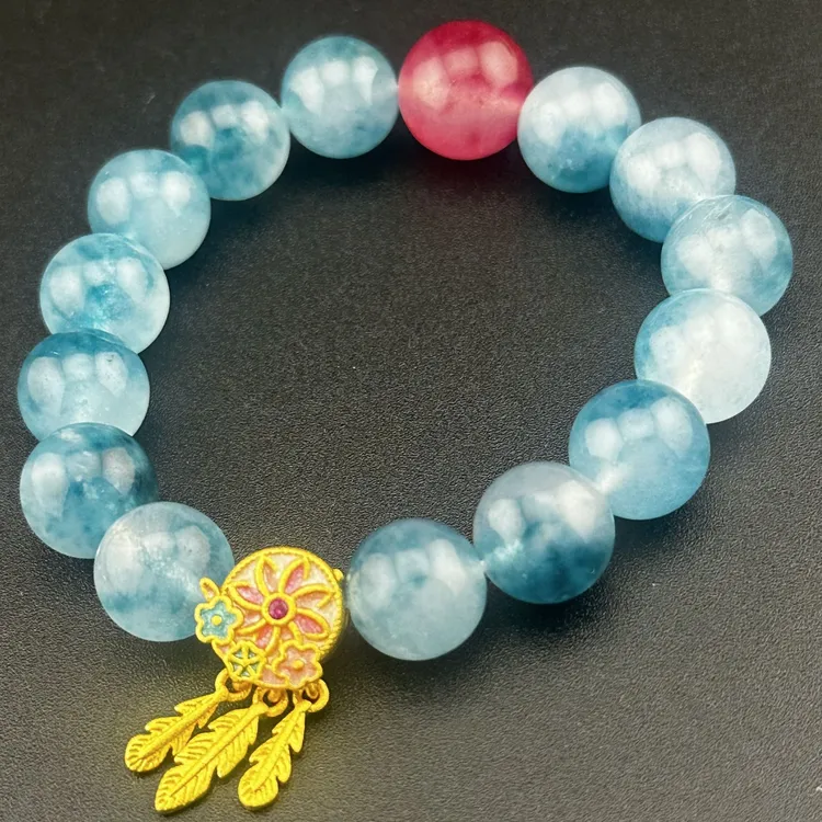 《鸿运当头》礼品艺术手串【原创高定美学】 天然彩宝艺术手串
