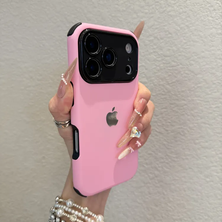 时尚肤感二合一适用苹果17promax手机壳iPhone16高级15简约14男女