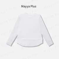 【巴黎博主】Mayya Plus麦芽定制慵懒百搭小衫圆领休闲上衣32536657