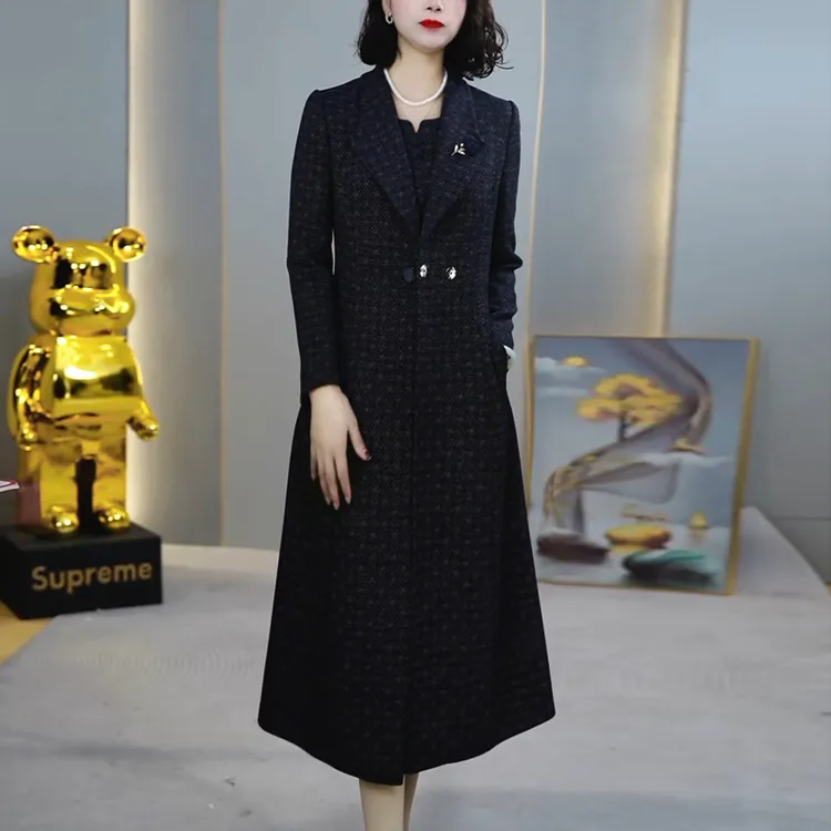 轻熟风女装风衣两件套装连衣裙秋季2025新款阔太太洋气妈妈套装裙