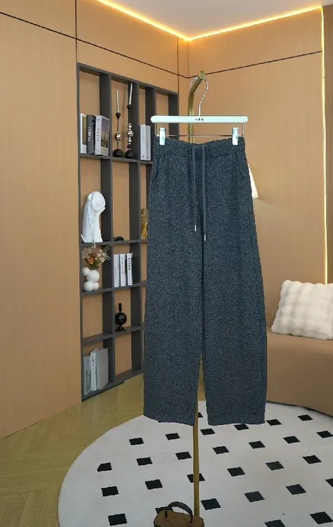 羊毛裤（青花瓷）嵿级拉绒工艺  羊毛窄版直筒弯刀裤显瘦秋冬弹力