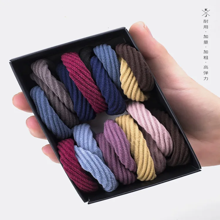 高弹力皮筋成人扎头发头绳无接缝发圈网红ins简约皮套饰品头饰女