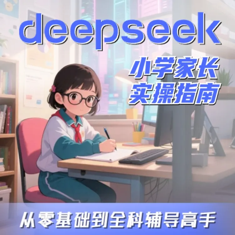 《Deepseek小学家长实操指南：从零基础到全科辅导高手》