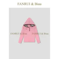 FANRUI/泛芮「梦龙奶昔」时髦洋气小众设计感休闲百搭卫衣女B17877