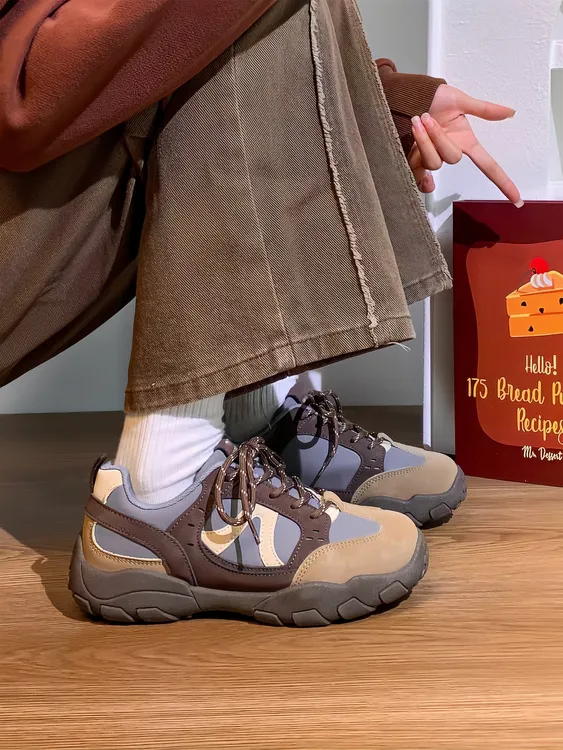 加绒厚底复古德训女鞋2025冬季新款轻便软底鞋子休闲百搭运动鞋女