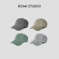 ROMI STUDIO“福袋专享”洗水棉做旧宽帽檐遮阳棒球帽405CA006