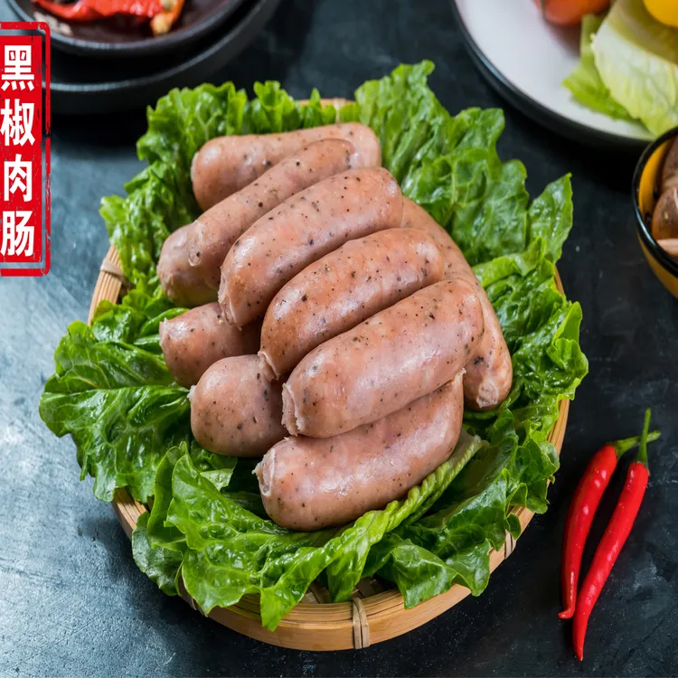 （纯猪肉）黑土猪肉脆皮肉肠原味/胡椒味