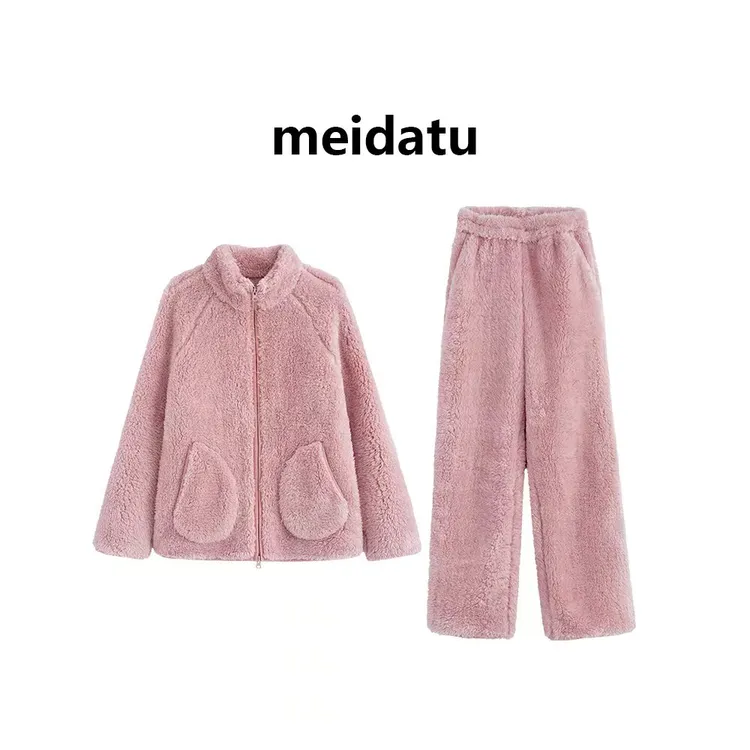 美哒兔（破价款）巨保暖舒适家居服套装（小个子版）CK2603-5H