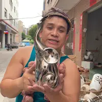 高温陶瓷工艺饰品（部分微瑕）149（瑕疵）