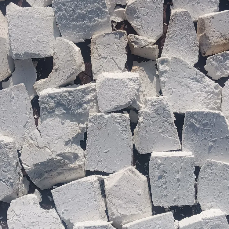 正宗九资河茯苓生晒块生切生晒大小不均匀