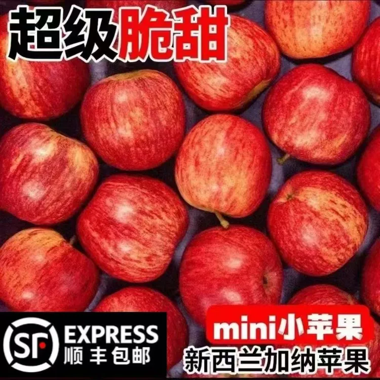 新西兰进口苹果加力果新鲜水果gala嘎啦苹果顺丰包邮当季时令鲜果