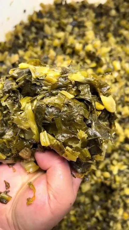 安徽寿县农家手工酸菜腊菜雪菜正宗下饭菜包邮发货