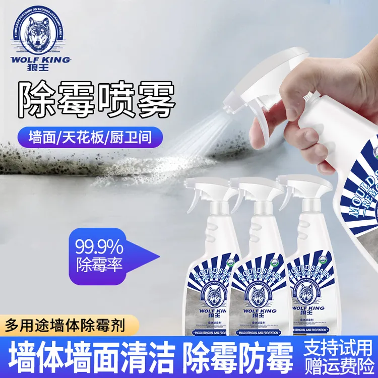 墙体除霉剂墙面去霉点去霉斑墙面清洁剂墙纸墙布发霉除霉防霉喷雾