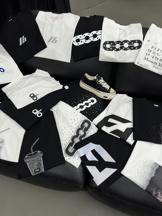 【16号链接-GOOD黑晶】280G重磅轻奢男女同款纯棉圆领百搭休闲T恤