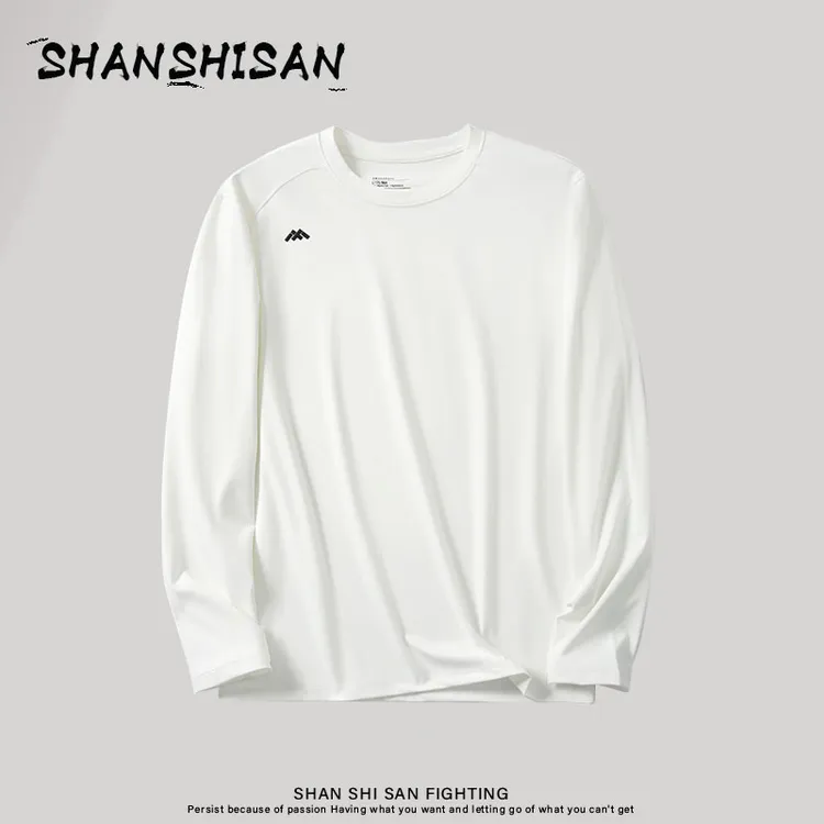 暖冬必买款#运动长袖T恤抗静电休闲户外运动衣通勤弹力T恤1839