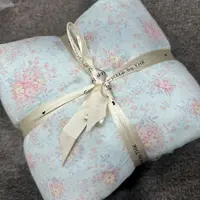 【仲夏四件套】四季柔软ins风针织双层纱法式四件套