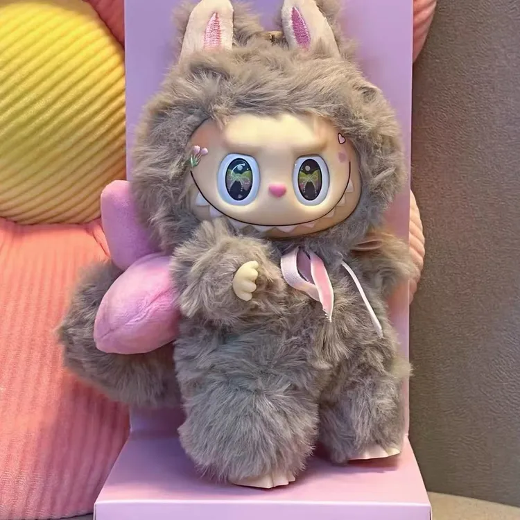 改娃系列维尼labubub高品质毛绒玩具小公仔17cm
