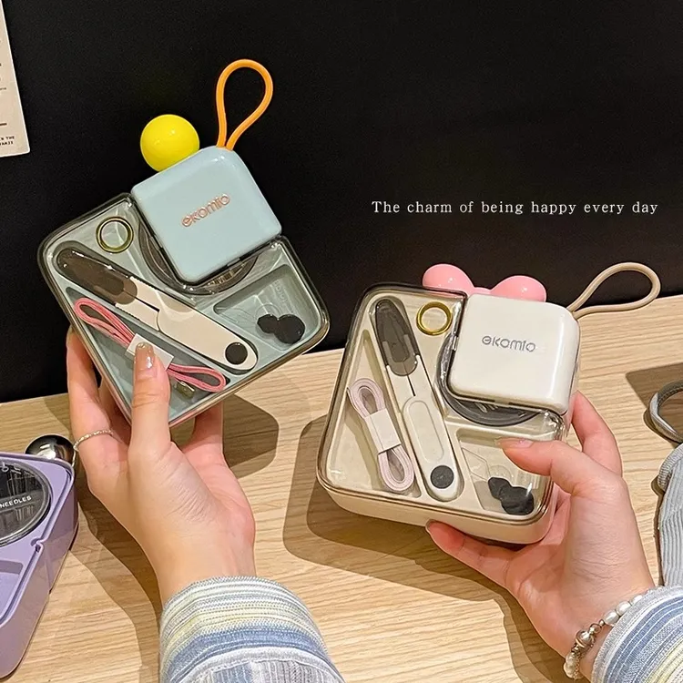 针线盒家用高质量新款便携宿舍个性创意多功能针线包套装轻奢豪华