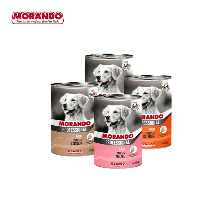 Moranda茉兰朵犬主食罐鸡肉鸡肝鳕鱼三文鱼兔肉火鸡肉400g*5罐