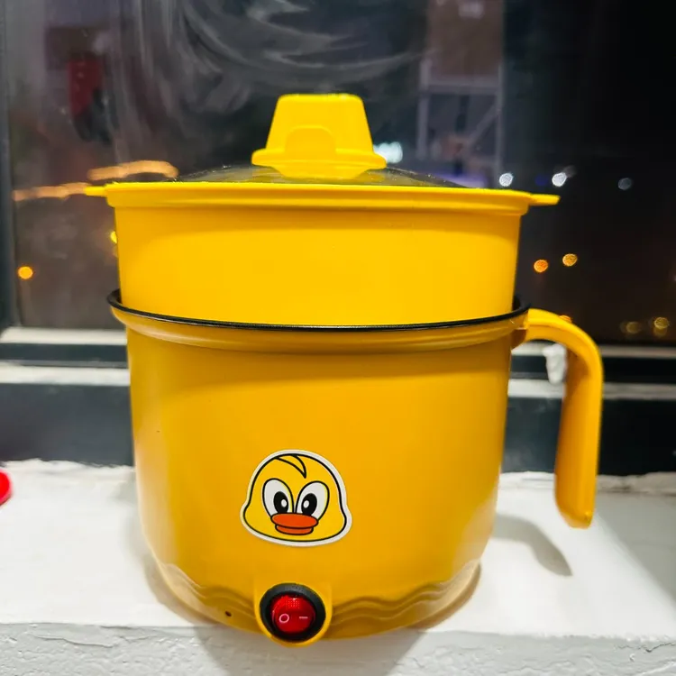 【工厂直销】多功能电煮锅蒸煮火锅家用锅煮面学生宿舍电热锅电饭煲