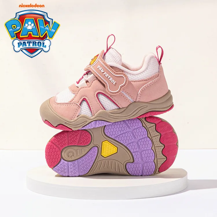 汪汪队童鞋女宝宝鞋 2025 秋季新款卡通软底耐磨儿童运动学步潮鞋