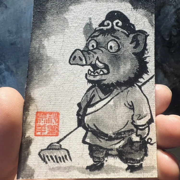 八戒 手 绘 卡！ 系列，验货后不支持退换货！