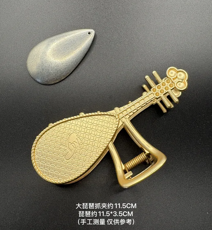 宋锦DIY发夹底托底胚配件 