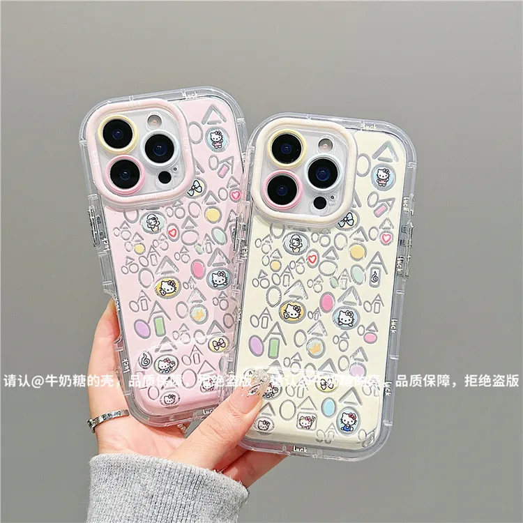 羽纱奶油壳适用苹果17/iPhone/华为荣耀/OPPO/VIVO/小米/手机壳潮