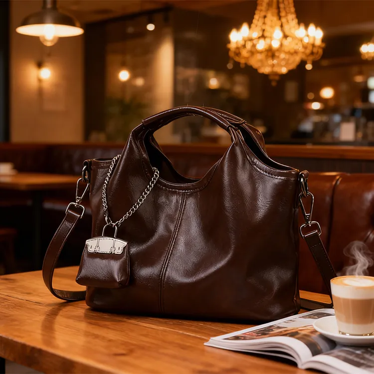 爆款复古手提包新款女士潮流斜挎包百搭单肩包菜篮子