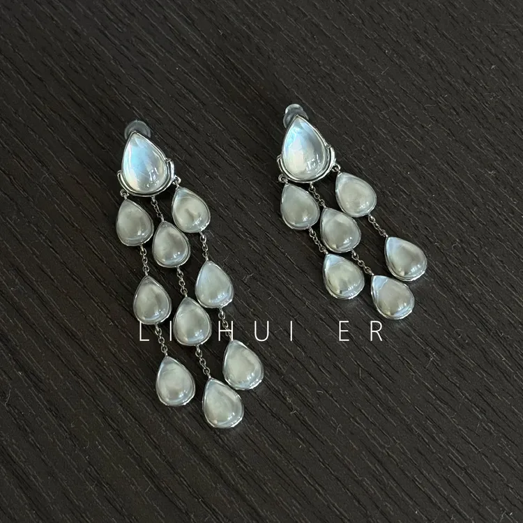 铜合金耳饰 LiHuiEr李慧儿【她山之石】潮流高级感耳饰R5988