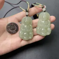 翡昱-N3-41620-和田玉吊坠绑绳-多样性发其一