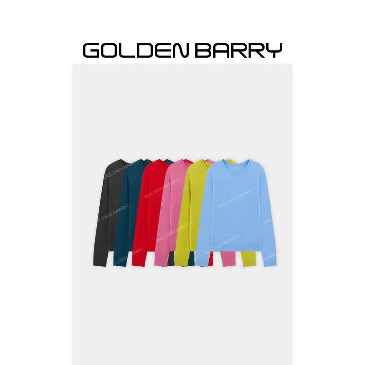 GOLDENBARRY|246472“暖冬序章”圆领长袖针织上衣