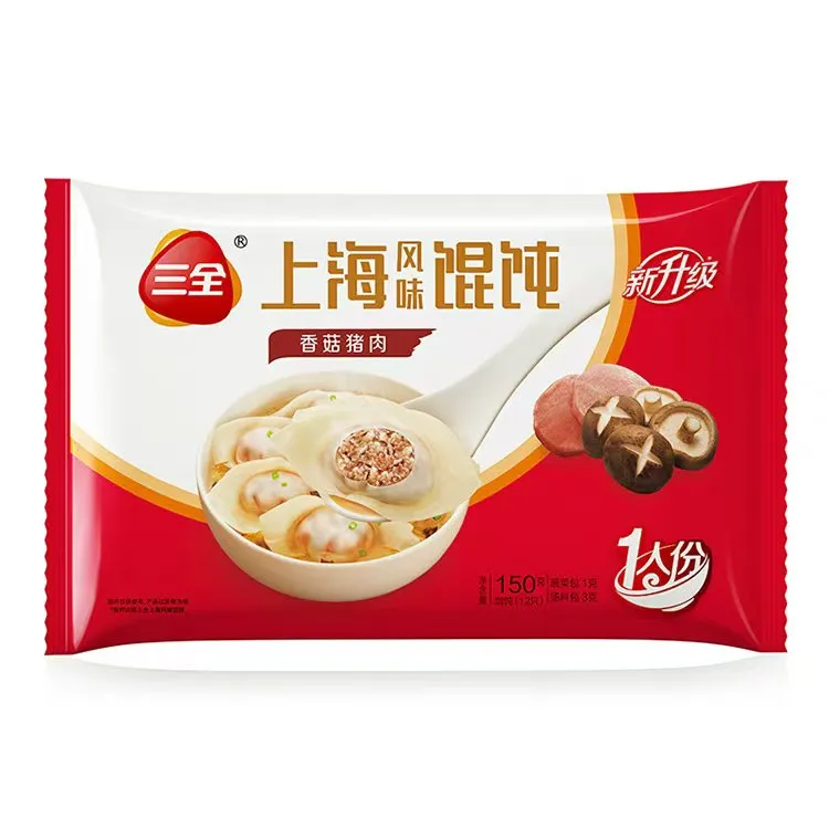 三全150g上海风味猪肉香菇馄饨宝妈加班熬夜速食美味必备美食