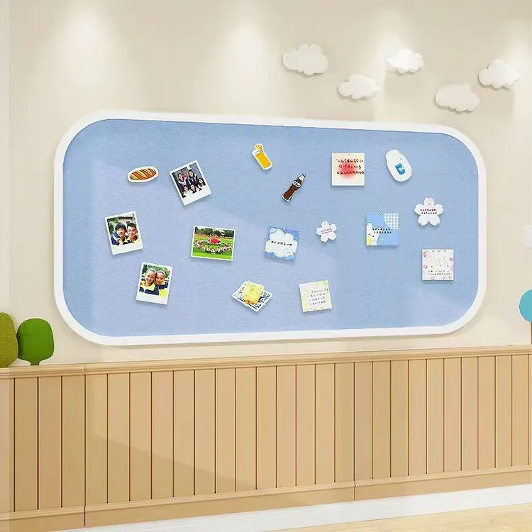 定制专属链接吸音板背景照片墙墙面遮丑自粘留言板免打孔学校展示