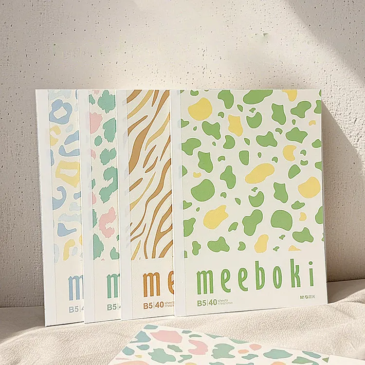 M&G/晨光（4本）WA/B5413A时尚笔记本A5/B5 40页masmarcu素纹学生本