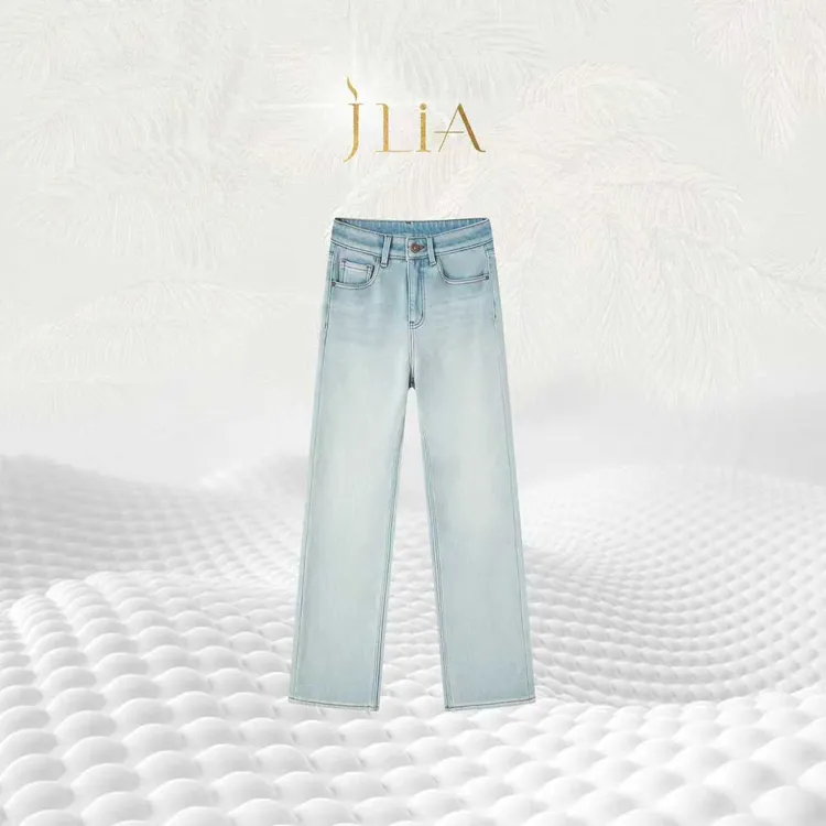 JLIA GOLD-8109/8110四面弹-法兰绒 冬日特调高端浅色系-修身直筒