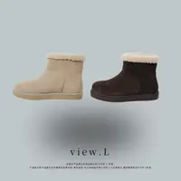view.l25 冬季厚款保暖短筒时尚雪地靴 W2612