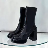 【现货】尖头短靴2025秋冬新款女士细跟高级感不累脚绝美高跟鞋006