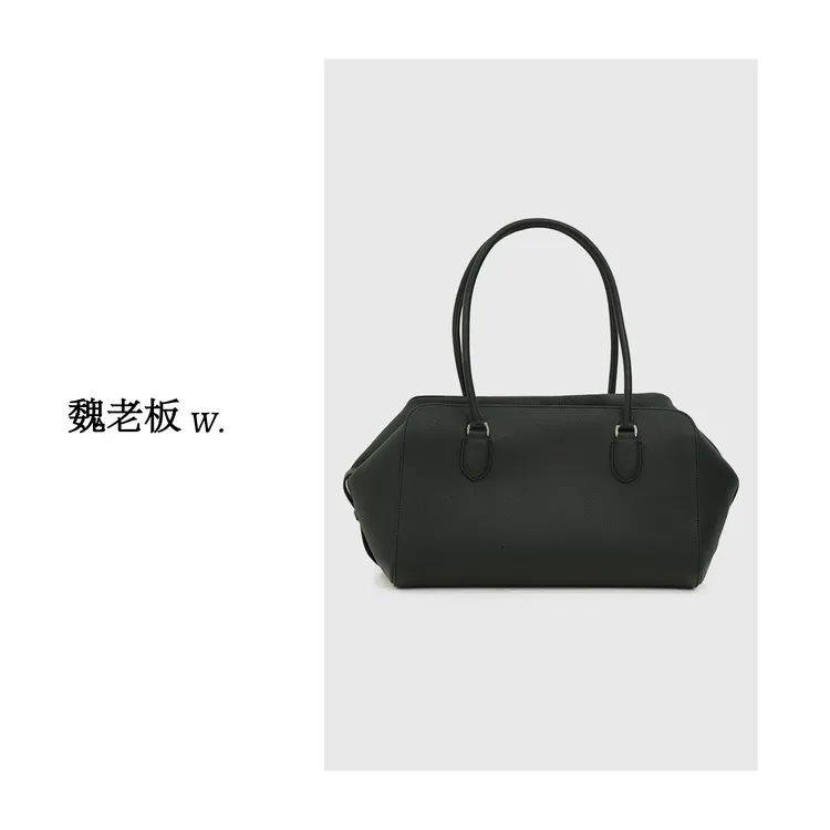 W.Diva【半岛茶叙】春季法式高级感时尚百搭真皮法棍包30B201247