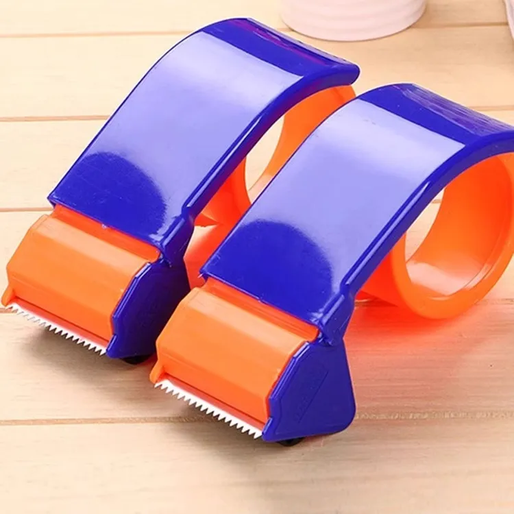 快递打包机胶纸塑料胶带封口机加厚封箱器宽胶带座透明胶布切割器