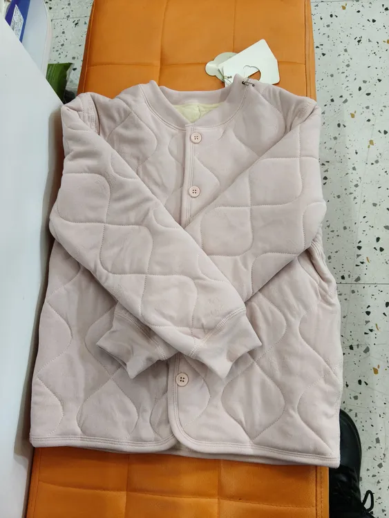 男女童校服神器保暖棉袄三层加厚蚕丝内穿秋冬学生外套