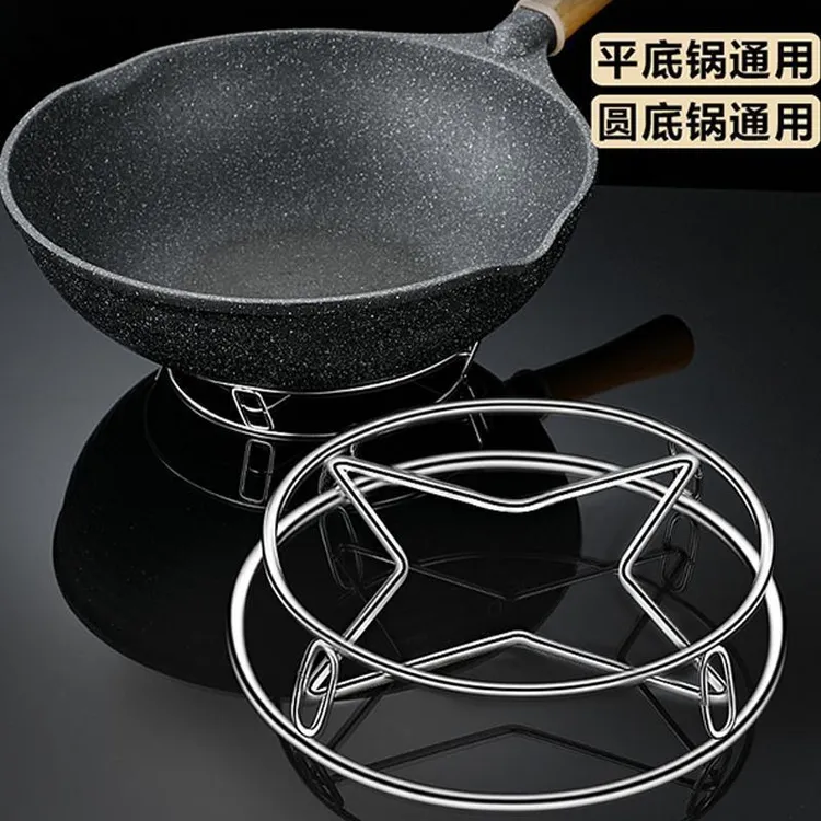 【厨房必备】加大锅架蒸架多功能厨房置物架防烫锅垫隔热架大小通用