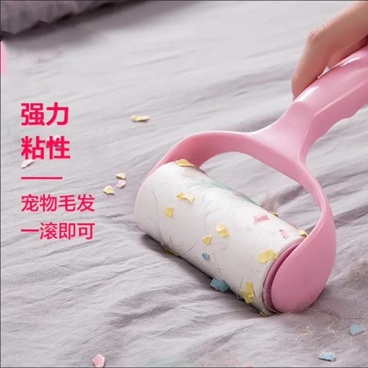 除毛猫毛神器粘纸滚撕纸替换卷纸粘毛器滚筒可撕式粘毛神器用品