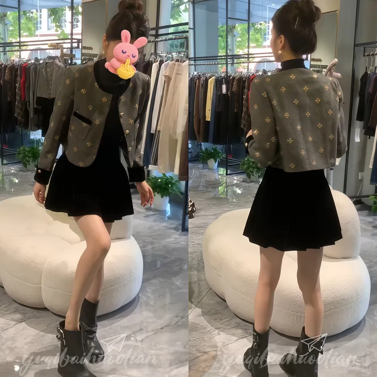 高端优雅女神范百搭显瘦外套半身裙早秋新款时尚精致超好看两件套