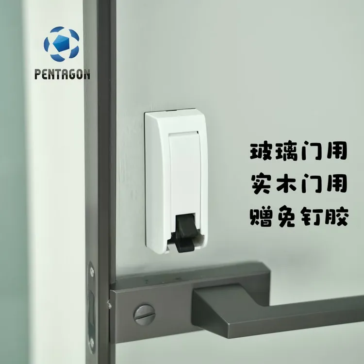玻璃门门吸！ 质保2年  免打孔静音专用液压缓冲防风防撞商品图