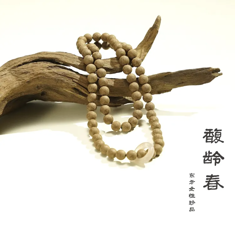 【馥龄春】颜！东方女性珍品！非遗古法合香珠 古法手作配饰商品图