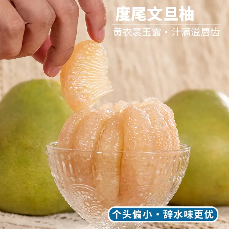 正宗福建仙游度尾文旦柚香甜多汁当季新鲜应季时令水果包邮