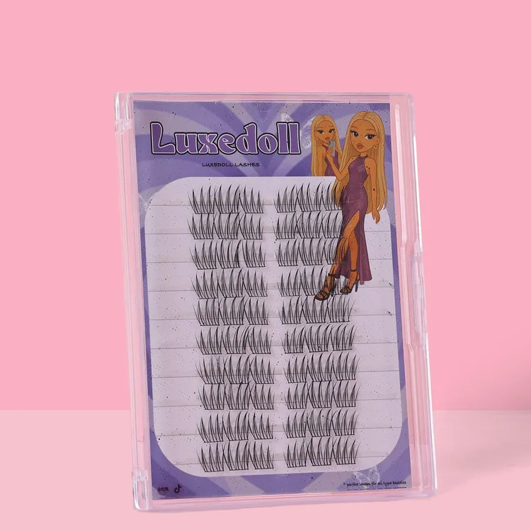 【莽歌歌专属直播佩戴】Luxedoll女团ACE韩系超上镜单簇睫毛