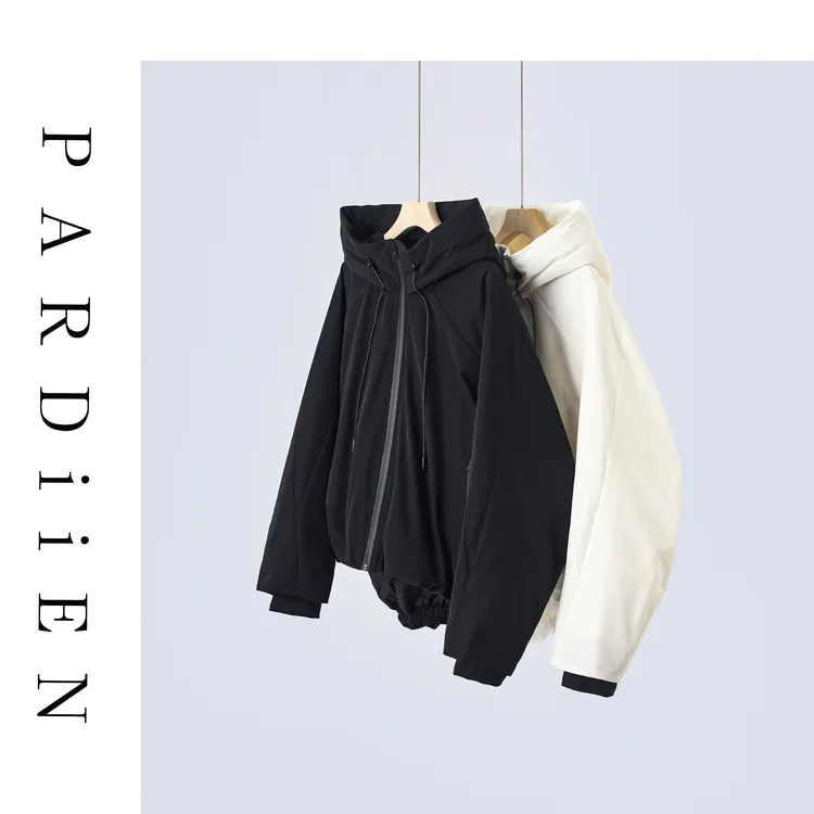 【北总严选】帕迪恩进口科鲁达抽绳连帽鹅绒服25PD-1622